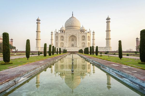 famous Taj Mahal