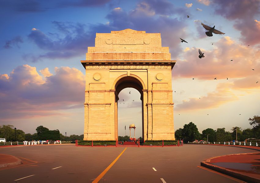 india gate delhi